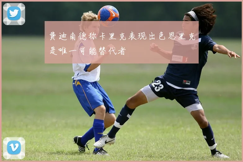 费迪南德称卡里克表现出色恩里克是唯一可能替代者